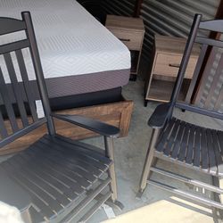 Hampton Bay Patio Rocking Chairs