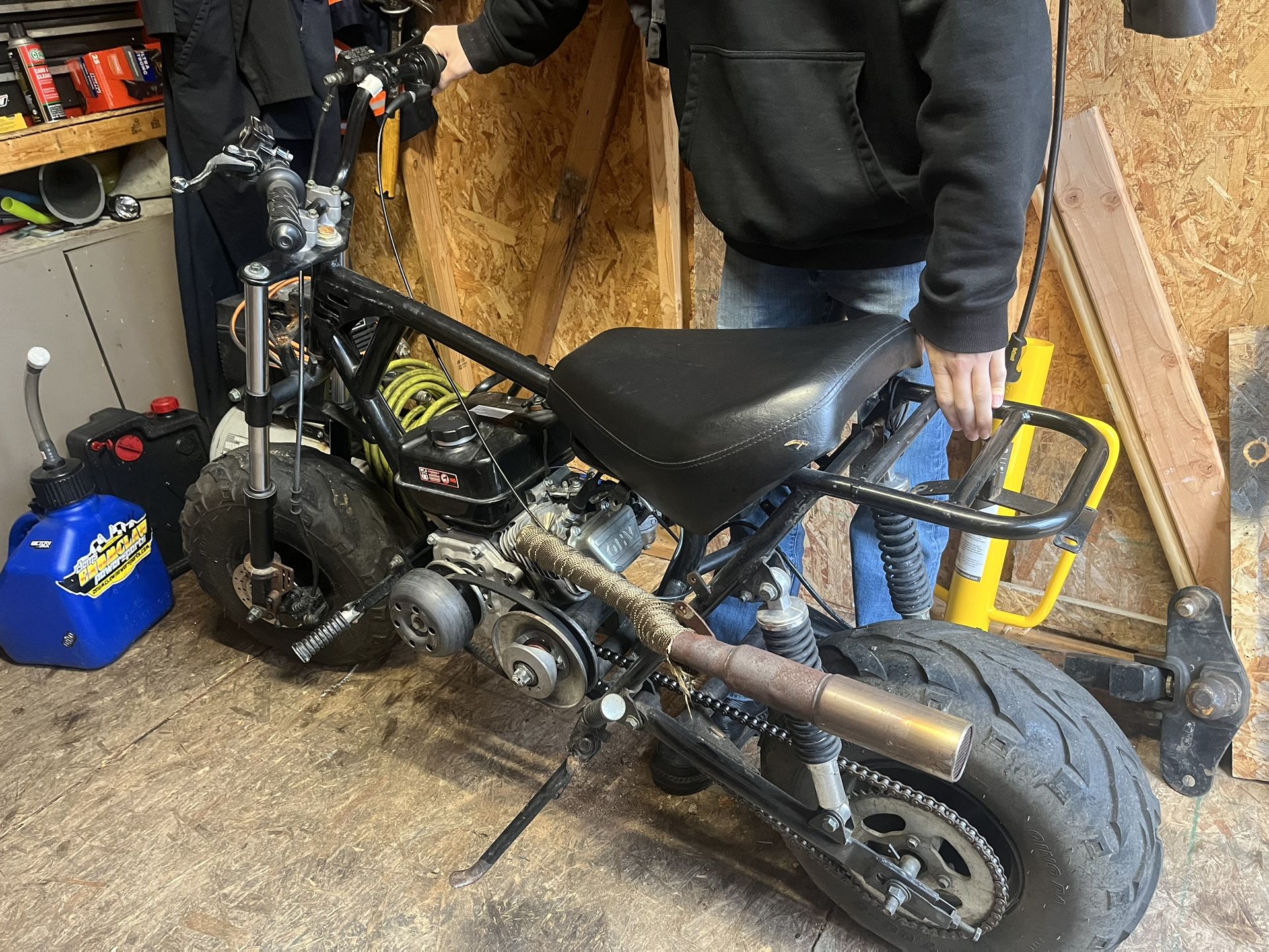 2021 trailmaster mini bike 212cc