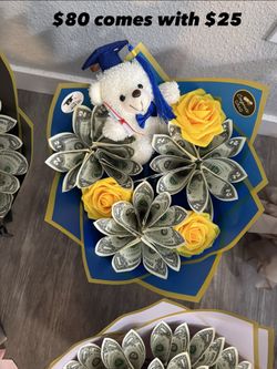 Flower Bouquet Graduation Gifts 