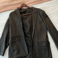 Mens Leather Jacket (large)