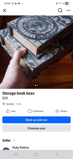Storage book boxs 2