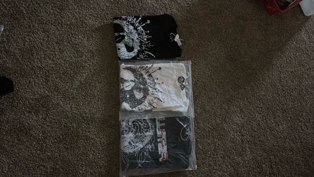 3 in one hellstar set Sizes XL XL and small