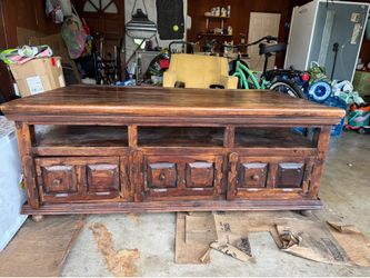 Solid Wood Living Room/Game Room Table