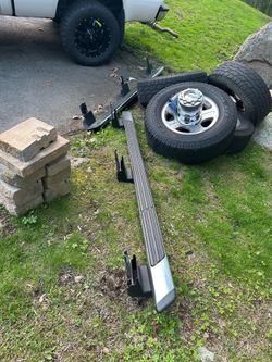 Running boards off 2005 f350 crew cab