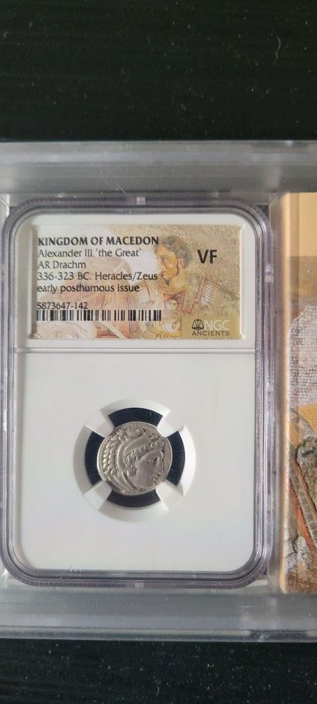 336-323BC Kingdom Of Macedon Silver Coin 