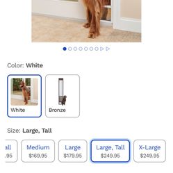 Large Tall Dog Door Insert