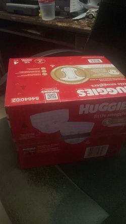 Huggies diapers 58 count size 4