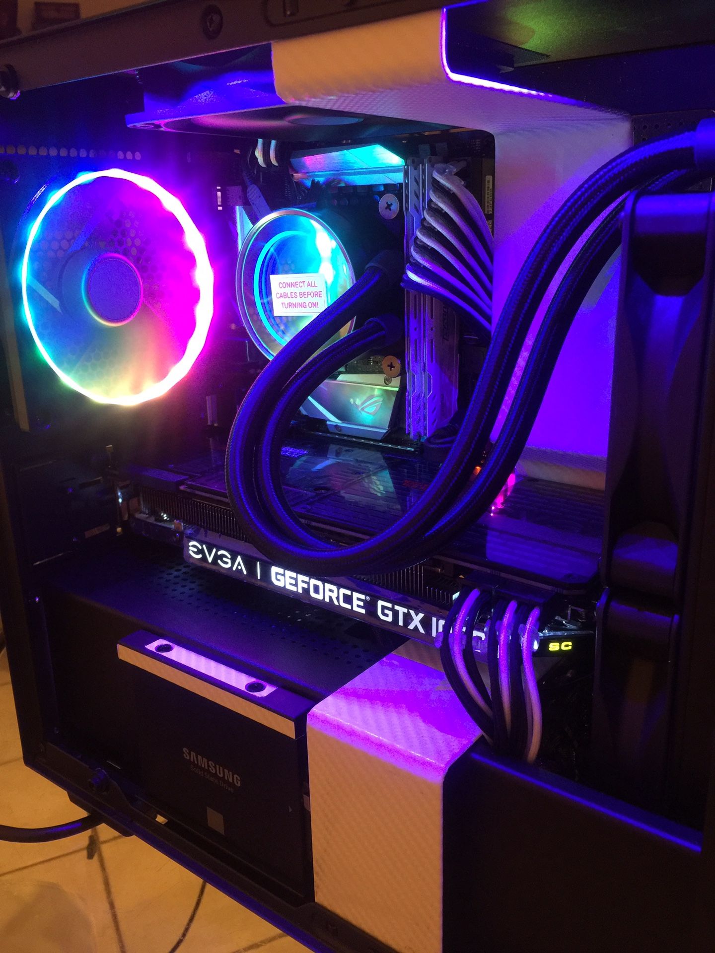 Brand new NzXT mini itx build i5 8600k and GTX 1080ti for Sale in