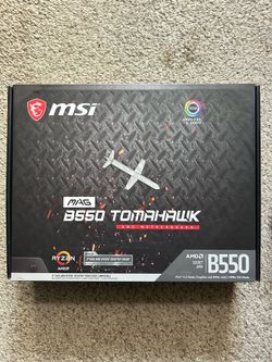 Brand New Sealed MSI MAG B550 Tomahawk AM4 Motherboard