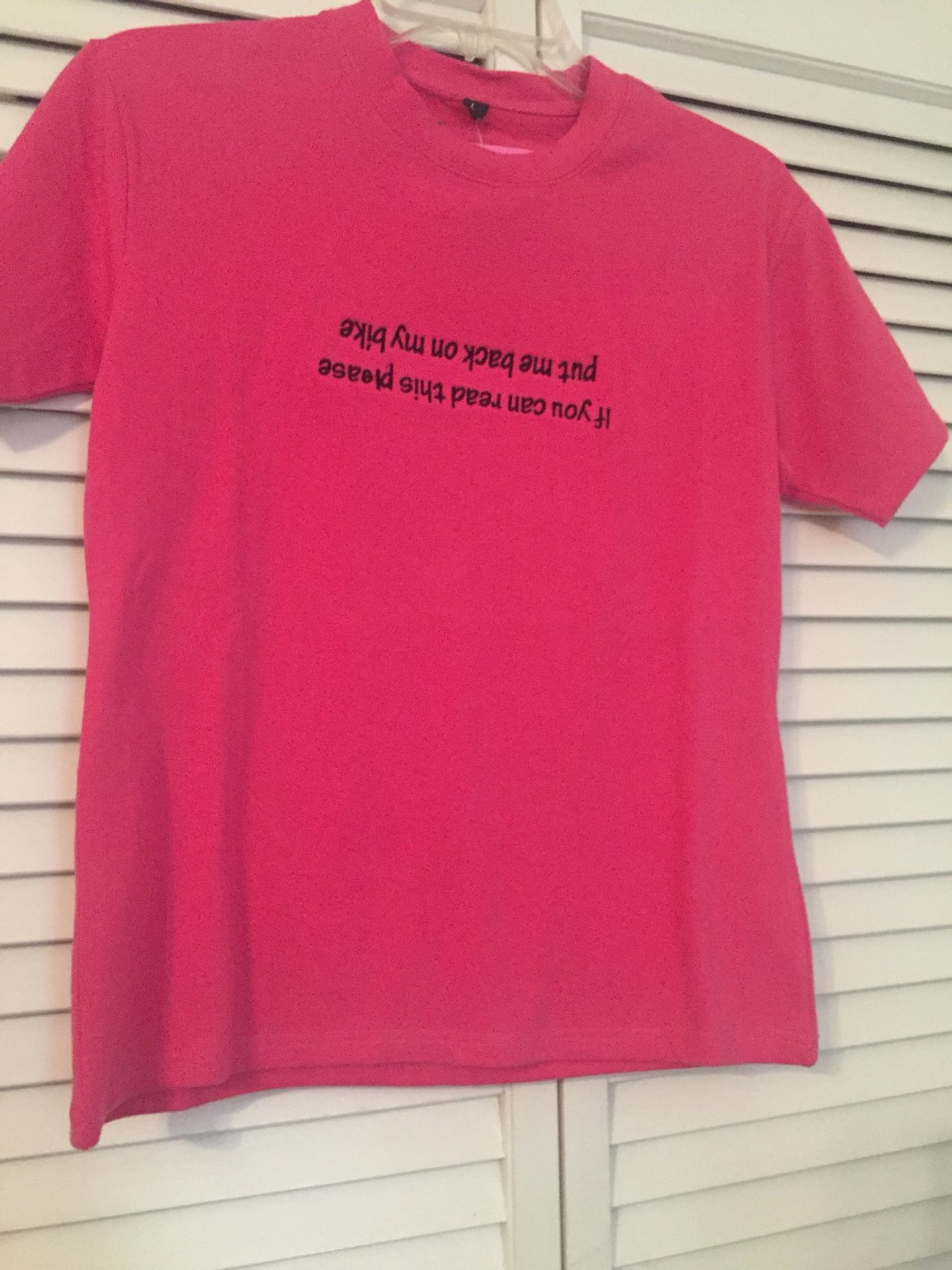 NWT Girls Bike 2 Women’s Tee Size L