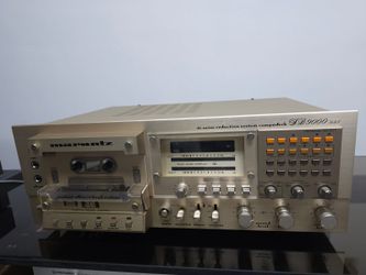 Marantz Champagne Gold SD-9000 DBX Stereo Cassette Deck in original box.