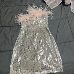 Fashion Nova Mila Sequin Mini Dress 