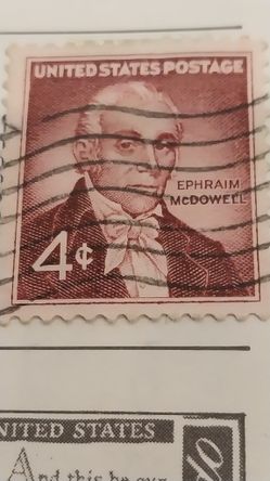 Stamp USA Ephraim McDowell 5 Cent Collectible 