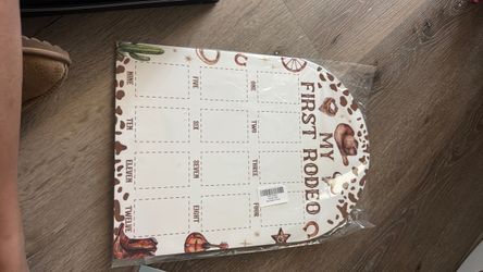 My first rodeo decorations
