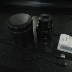 SONY Cyber-Shot DSC-QX100 Black 3.6x Lens Digital