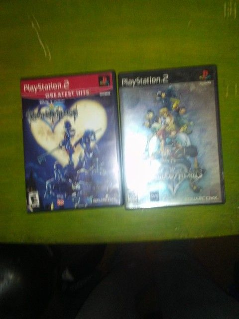 Kingdom Hearts 1&2 Ps2