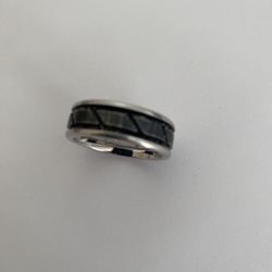 Mens Cobalt Ring Size 10.5 Very Nice 