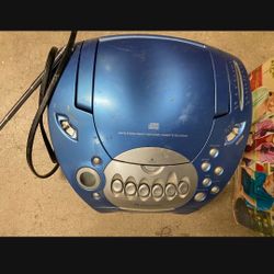 Emerson Euphoria Portable CD Cassette Player AM/FM Stereo Radio Boombox