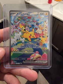 30th Anniversary Pikachu ex 149/128 Secret Rare Pokémon Card