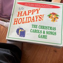 Happy Holidays Christmas Carole & Songs Game