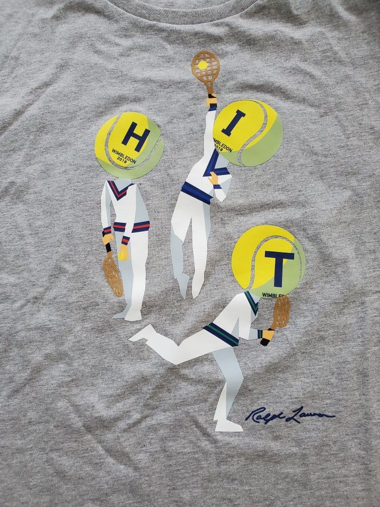 Polo Ralph Lauren 2019 Wimbledon HIT Tennis Shirt Mens XL