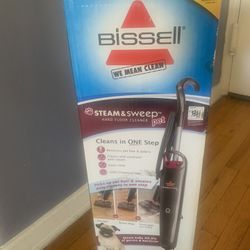 Bissell Steam And Sweep Pet Cleaner 