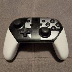 Switch Pro Controller Super Smash Edition + Charger