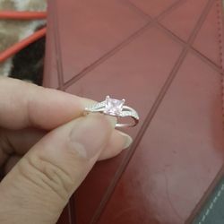 Real 925 Sterling Silver Wedding Ring Size 6