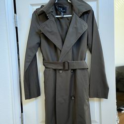 Lined jacket removable hood￼