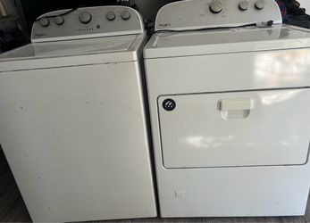 whirlpool washer & dryer