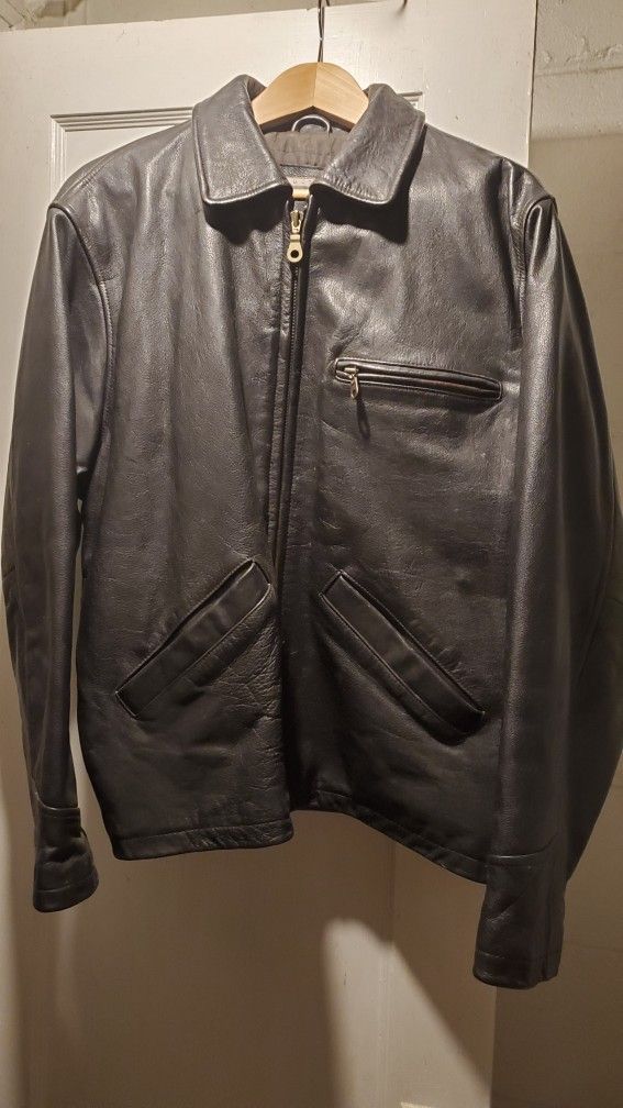 Men's leather jacket