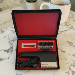 Styling Dryer. . Schick , model 336, is complete with its original case and accessories... Vintage