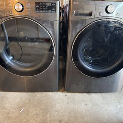 LG thinQ Washer & Electric Dryer
