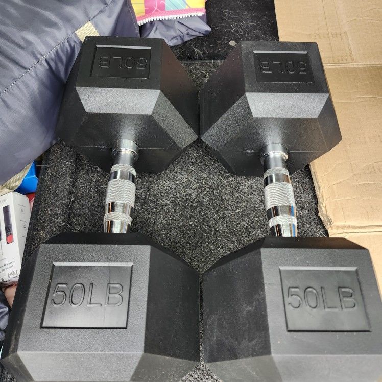 50lb Dumbbell Pair