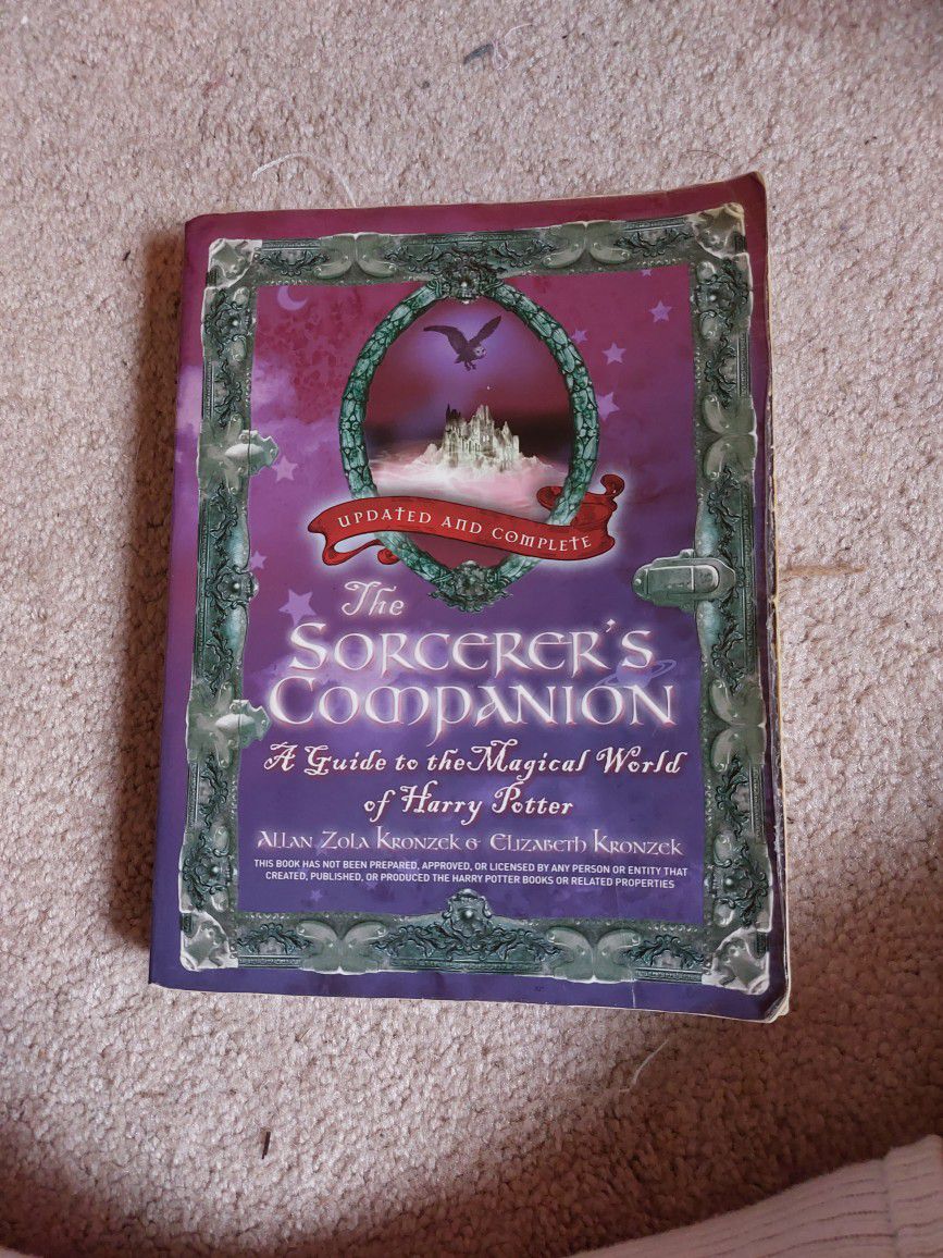 The Sorcerer's Companion: A Guide to the Magical World of Harry Potter by Allan Zola Kronzek & Elizabeth Kronzek