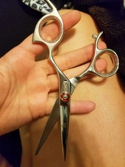 CHI scissors and thinning shears & straight razor