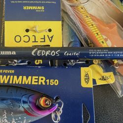 Okuma Cedros Coastal Inshore Fishing Rod . 8ft 