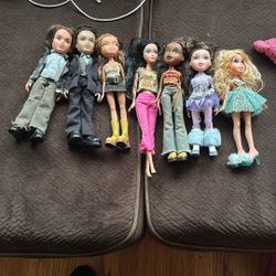 Assortment Of Dolls.