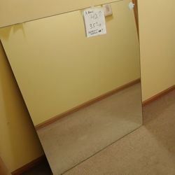 Quarter Inch Thick Mirrors Usually Fits In A Bathroom