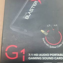 Creative Labs Sound BlasterX G1, 70SB1(contact info removed)0