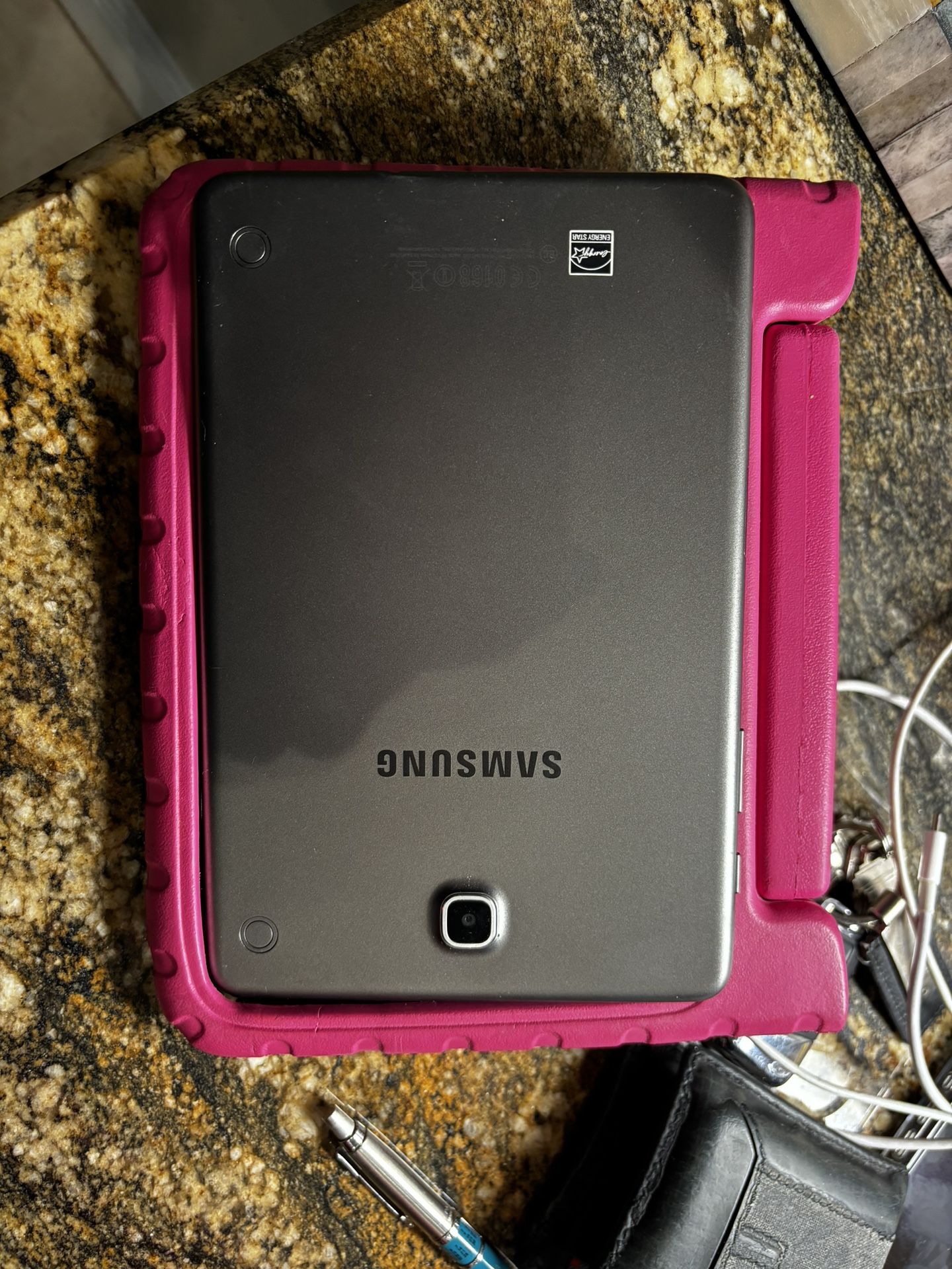 Galaxy Tablet SM-T350 With Pink Case 