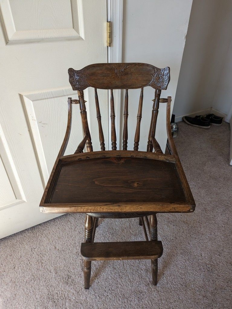 Antique High Chair