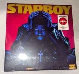 The Weeknd Starboy 2LP Translucent Blue Vinyl