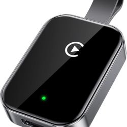 High Tech Wireless CarPlay Adapter for Apple-Super Mini Edition | Easy to Upgrade Wired Car Play to Wireless | No Delay Dongle for iPhone iOS 10+ & Ca