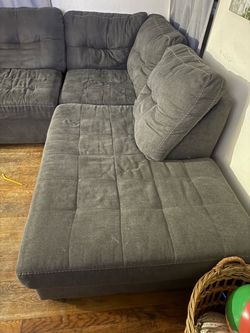 sectional grey
