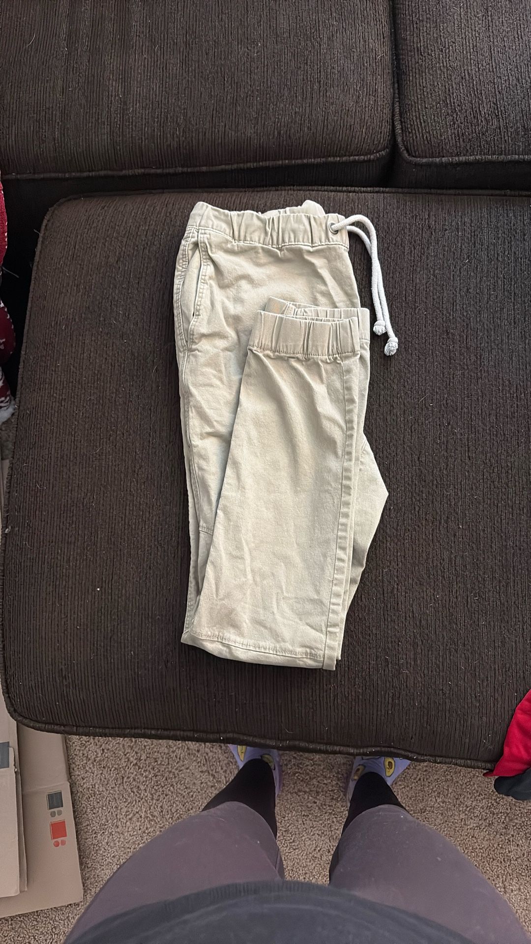 Divided Tan Pants