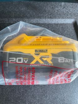DEWALT 20V MAX XR POWER-Pack Lithium-lon 8.0Ah Battery