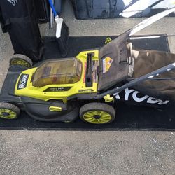 Ryobi One Lawnmower And Weed Waker 
