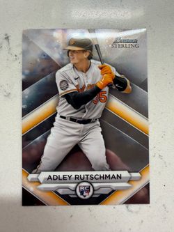 2023 Bowman Sterling Adley Rutschman Rookie Card