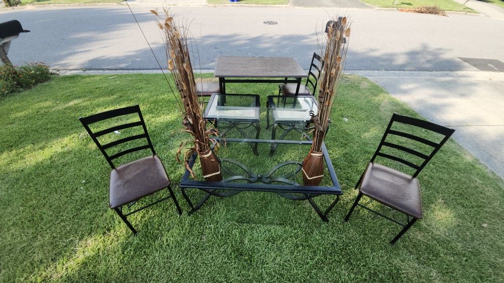 Dinner Set & End Tables